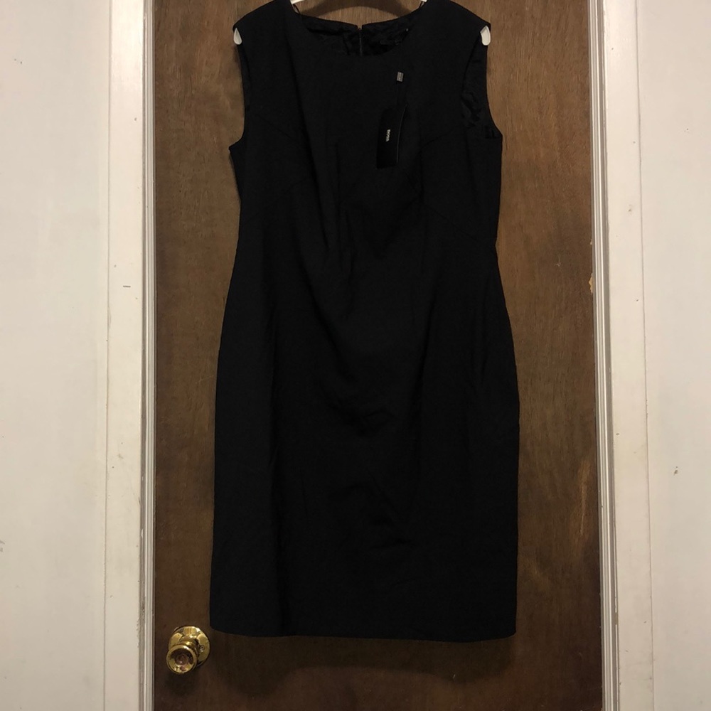 NWT HUGO BOSS BLACK DRESS